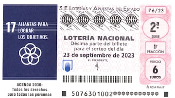 Lotería Nacional: comprobar los resultados del sorteo de hoy, sábado 23 de septiembre