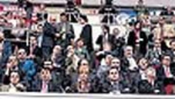 El palco registró un lleno