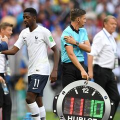 Deschamps critica la actitud de Dembélé al fichar por el Barça