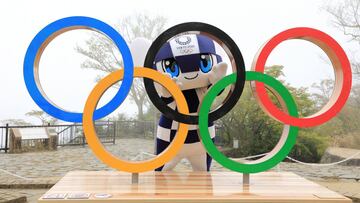Mascota de los Juegos Ol&iacute;mpicos de Tokio.