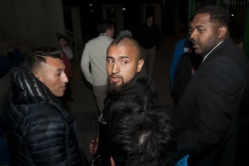 Santiago 30 Mayo 2017.
Arturo Vidal participa en actividad en el estadio que lleva su nombre.