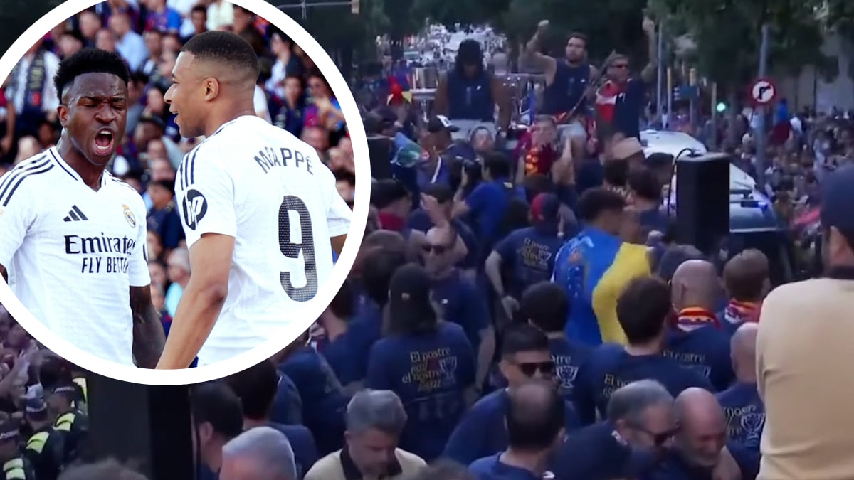 Y entonces los jugadores del Barça se acordaron del Madrid: el cántico que encenderá al madridismo