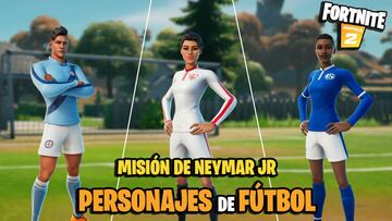 &iquest;D&oacute;nde est&aacute;n los personajes de f&uacute;tbol en Fortnite Temporada 6?