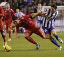 Depor y Numancia se reparten los puntos en un partido total
