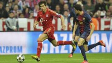 El centrocampista español del Bayer Múnich, Javi Martínez.