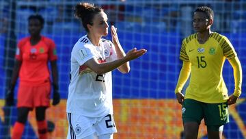 Goleada de Alemania a Sudáfrica para ser primera de grupo