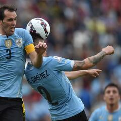 Godín, sobre la falta de Ramos a Salah: "No vi mala intención"