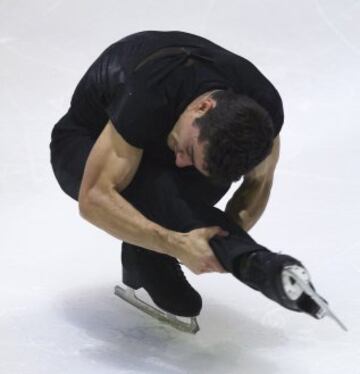 Exhibición en el Palacio de Hielo Dreams de Javi Fernández