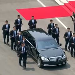 Kim Jong-Un: ¿por qué sus guardaespaldas corren junto a su limusina?