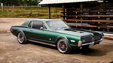 Mercury Cougar 1968 por Ringbrothers: este espectacular solo tiene de clásico la imagen