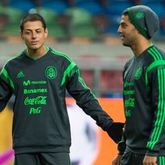 Chicharito: “Carlos Vela será un desconocido para mí en la cancha”