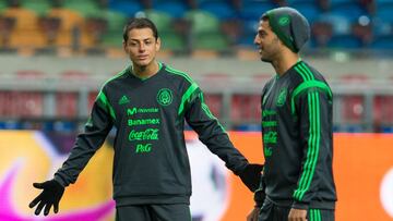 Chicharito: “Carlos Vela será un desconocido para mí en la cancha”