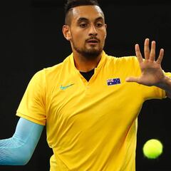 El polémico Kyrgios no estará en Madrid por lesión