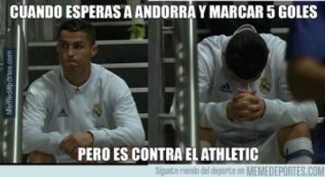 Los memes más divertidos del Real Madrid-Athletic Club
