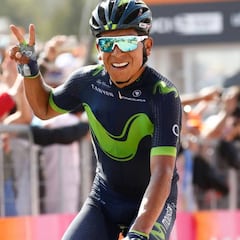 Nairo Quintana es el más fuerte en el Blockhaus: triunfo y rosa