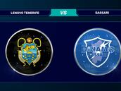 Resumen del Tenerife vs. Sassari de la Basketball Champions League