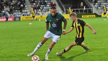 Beb¨¦ marc¨® ante el Barakaldo y fue decisivo para el pase del Racing de Ferrol.