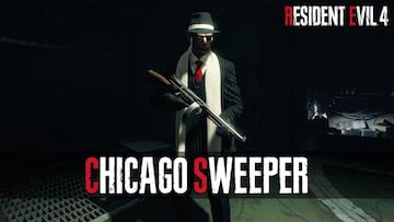 resident evil 4 remake chicago sweeper ametralladora infinita como se consigue