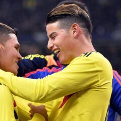 Queiroz habla sobre la dupla James - Quintero en la Selección