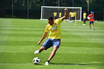 Día 14 en Milanello: Farid Díaz se unió a la Selección Colombia