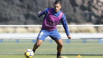 Bryan Acosta, jugador del Tenerife. 