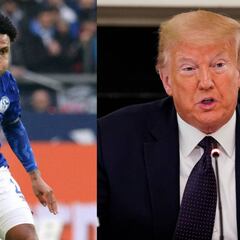 Weston McKennie llama racista e ignorante a Donald Trump