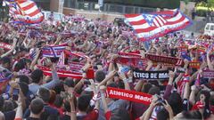 Aficionados del Atl&eacute;tico. 