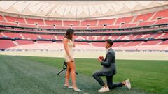 Llorente pide matrimonio a Paddy en esta original secuencia