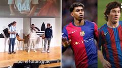 ¡Lo ha dicho y de su boca! Messi pronuncia la frase más esperada por los culés sobre Lamine