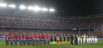 Las imágenes del Atlético-Milán