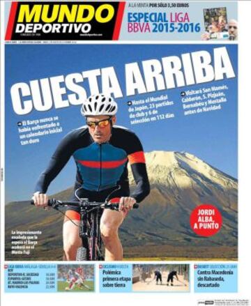 Portadas de la prensa deportiva