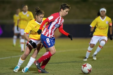 Buena presentación de Santa Fe en España en el partido por la Copa Dimayor-LaLiga Women ante Atlético Madrid. Melissa Herrera marcó el gol para el 1-1 final.