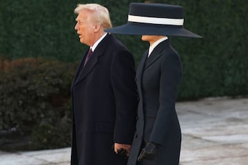 El look de Melania en la toma de posesin de Trump inunda las redes de memes 