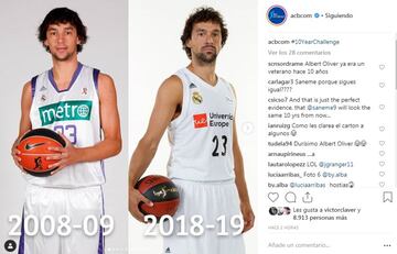 El #10yearschallenge de los deportistas