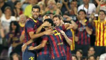 A la gran fiesta del Barcelona sólo le faltó el gol del Neymar