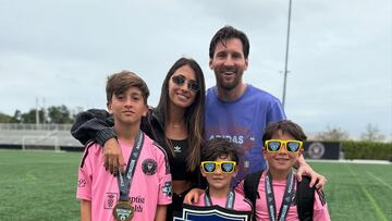 Thiago, Ciro y Matteo Messi tienen el ADN ganador de Leo