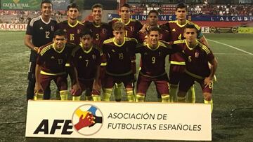 La Sub-20 de Venezuela se hizo con el triunfo ante Murcia. 