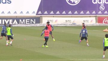 El Madrid continúa preparando el duelo ante el Celta