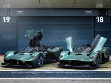 Aston Martin Valkyrie Spider: un súper auto convertible híbrido con más de 1,100 hp