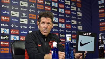 Simeone: "Oblak jugar¨¢ ma?ana"
