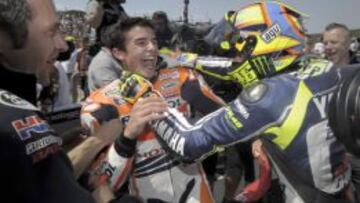 Rossi y Márquez