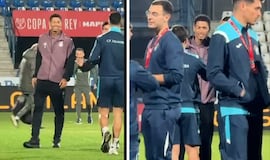 El gran detalle de Bellingham con los jugadores del Talavera en cuanto pisó el césped