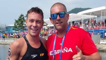 Alberto Martínez, ante Tokio2020, pide piscina o permiso para nadar
en el mar para entrenarse