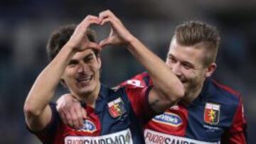 Un gol de Diego Perotti permite
que el Genoa derrote al Lazio