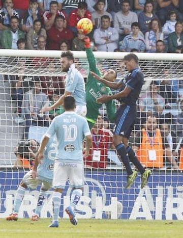 El 24 de octubre de 2015 el Real Madrid ganó al Celta en su casa 1-3, pero la exhibición de Keylor Navas es antológica defendiendo la portería madridista.