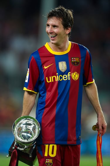 18-19. Supercopa de España y Liga 2010/11