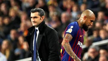 Valverde: "No entiendo que Vidal presione con sus palabras"
