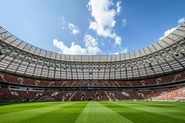 Así es el Luzhniki, el estadio donde comienza el Mundial