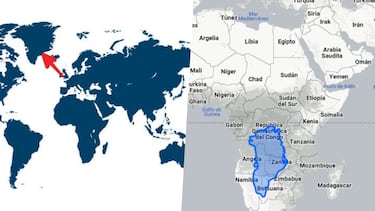 Esta herramienta muestra el tamaño real de los países y permite compararlos entre ellos