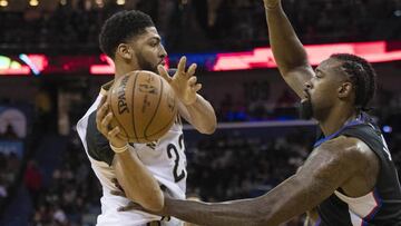 Anthony Davis ante DeAndre Jordan.